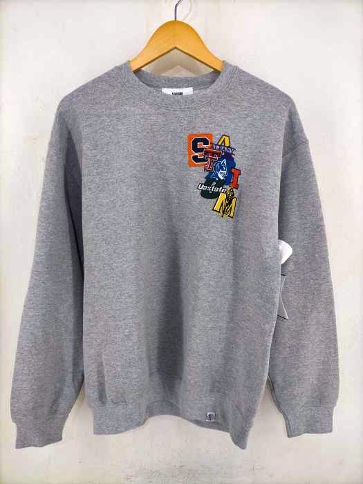 STADIUM（スタジアム） フロントロゴ刺繍 スウェット メンズ トップス