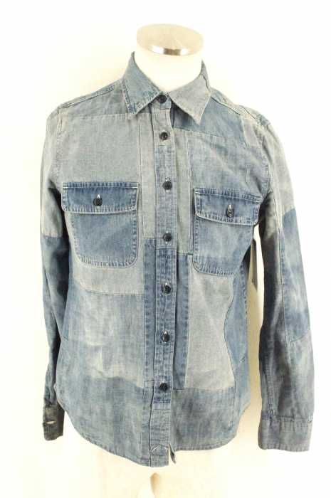 DENIM & SUPPLY RALPH LAUREN （デニムアンドサプライ ラルフローレン） デニム切替シャツ レディース トップス