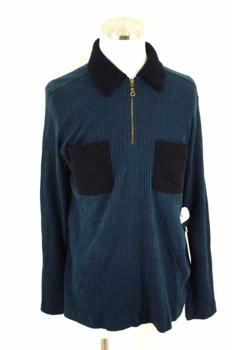 DRIES VAN NOTEN （ドリスヴァンノッテン） 襟リブニットカットソー メンズ トップス