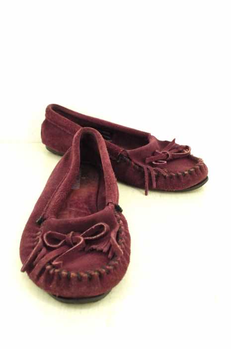 Minnetonka （ミネトンカ） フラットスエードシューズ レディース シューズ