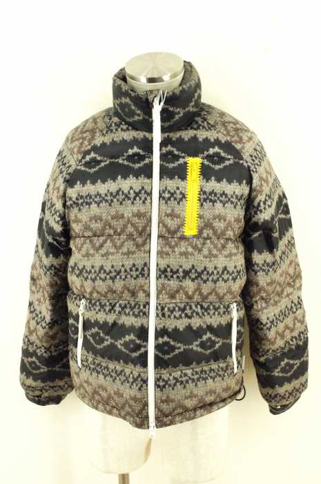 adidas originals (アディダスオリジナルス) TKダウンパターンド 総柄ダウンジャケット レディース アウター