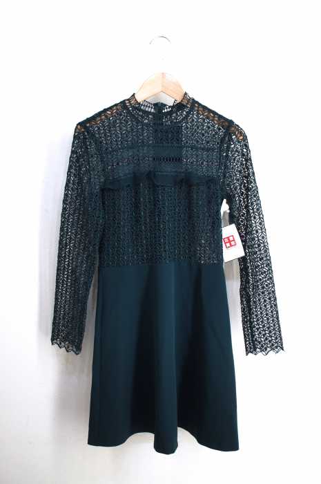ZARA WOMAN (ザラ ウーマン) レース切替ワンピース レディース ワンピース