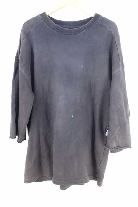 YEEZY(イージー) SEASON1 カットオフ加工スウェット Short Sleeve Crew メンズ トップス
