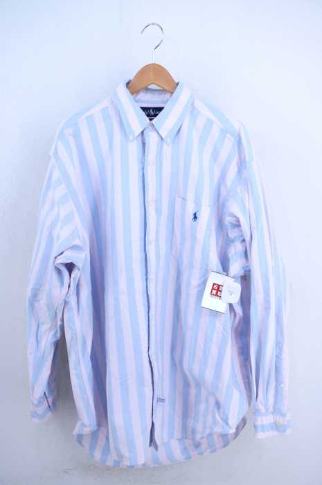 Polo by RALPH LAUREN （ポロバイラルフローレン） THE BIG SHIRT ボタンダウンワイドシルエットシャツ メンズ トップス