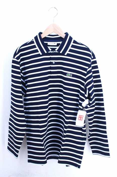 LACOSTE (ラコステ) ボーダーポロシャツ メンズ トップス