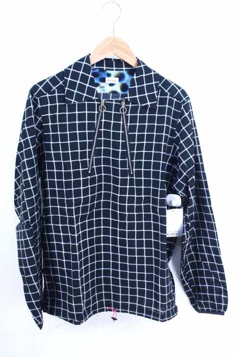 Paul Smith (ポールスミス) ジッププルオーバーチェックシャツ メンズ トップス