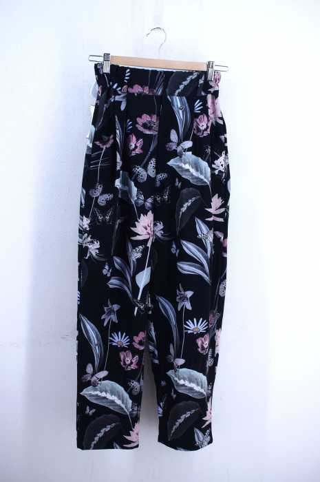 ScoLar（スカラー） ボタニカルイージーパンツ レディース パンツ