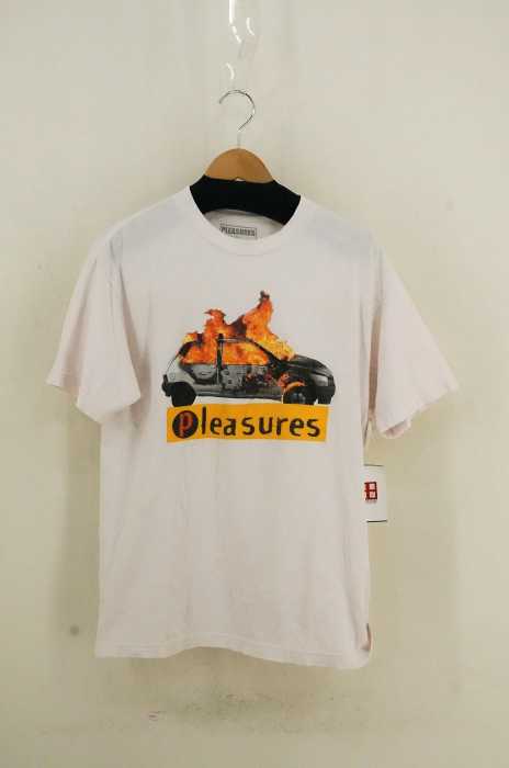 PLEASURES（プレジャーズ） プリントクルーネックTシャツ メンズ トップス
