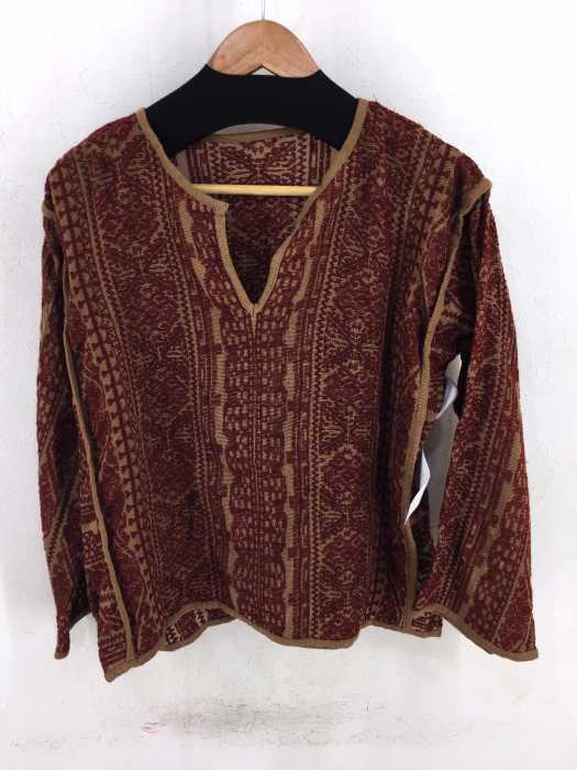 TODAYFUL（トゥデイフル） 18AW Keyneck Embroidery Blouse キーネックエンブロイダリーブラウス レディース トップス
