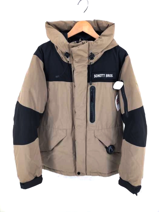 Schott(ショット) 2TONE SNORKEL DOWN PARKA メンズ アウター
