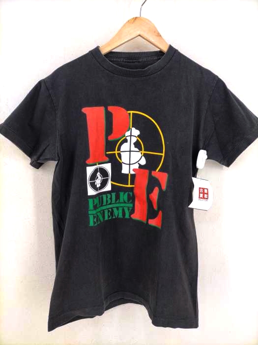USED古着（ユーズドフルギ） PUBLIC ENEMY クルーネックTシャツ メンズ トップス