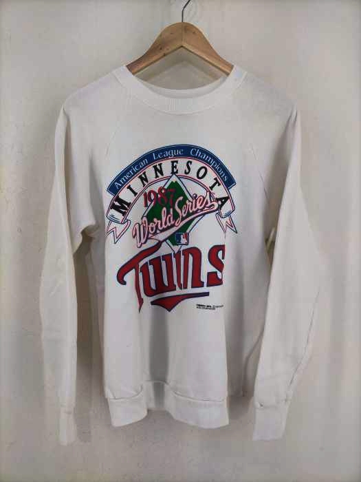 FRUIT OF THE LOOM（フルーツオブザルーム） コピーライト1987 TWINS プリント スウェットシャツ メンズ トップス