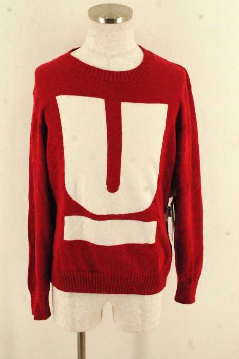 UNDERCOVER （アンダーカバー） カシミヤ混ロゴニットトップス メンズ トップス