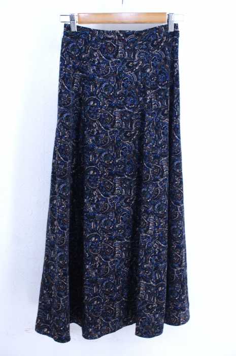 UNITED ARROWS green label relaxing （ユナイテッドアローズグリーンレーベルリラクシング） 18AW NFC ペイズリーマキシフレアスカート レディース スカート