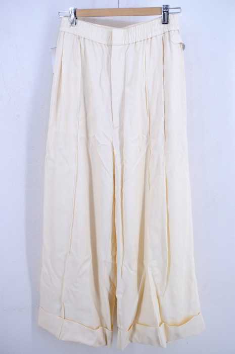 TOGA PULLA （トーガプルラ） 19AW RAYON GABARDINE WIDE PANTS レディース パンツ