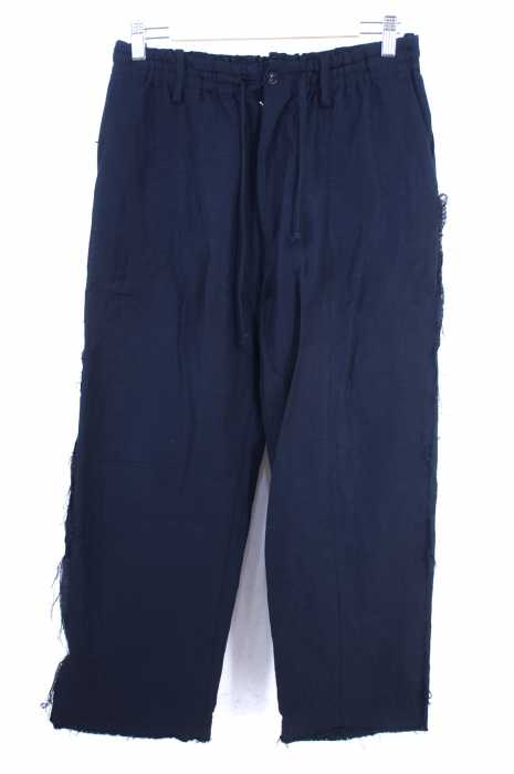 s'yte by Yohji Yamamoto（サイトバイヨウジヤマモト） Rayon linen Easy Straight Pants メンズ パンツ