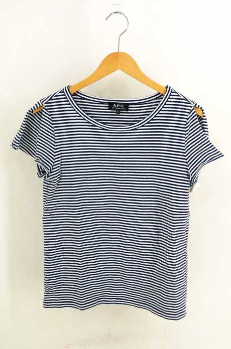 A.P.C. （アーペーセー） ボーダーカットソー レディース トップス