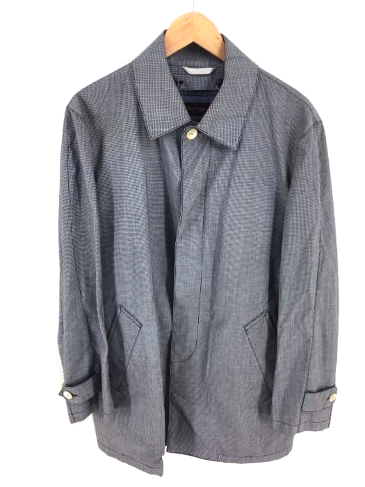 Paul Smith COLLECTION（ポールスミスコレクション） 17SS ギンガムチェック ステンカラーコート メンズ アウター