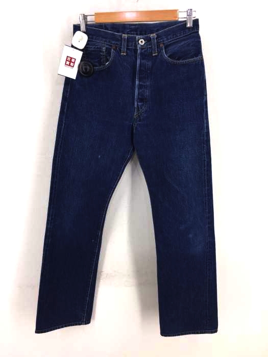 Levi's（リーバイス） 米国製　S501XX ビッグE セルビッチ　ボタン裏555 大戦モデル　ボタンフライデニムパンツ メンズ パンツ