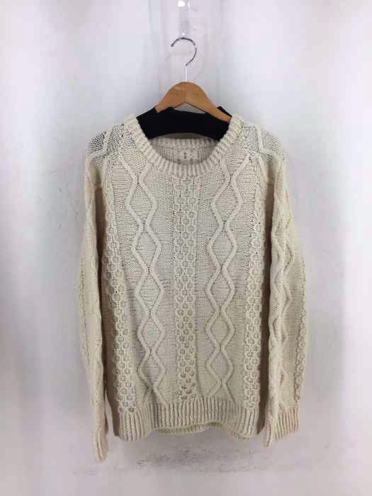 USED古着(ユーズドフルギ) ケーブルニット メンズ トップス