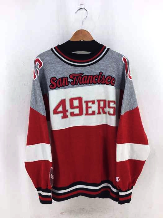 Champion（チャンピオン） 90年代 青タグ San Fransisco 49ers Logo トレーナー メンズ トップス
