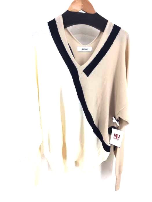 sulvam(サルバム) 19AW not school knit ノットスクールニット メンズ トップス