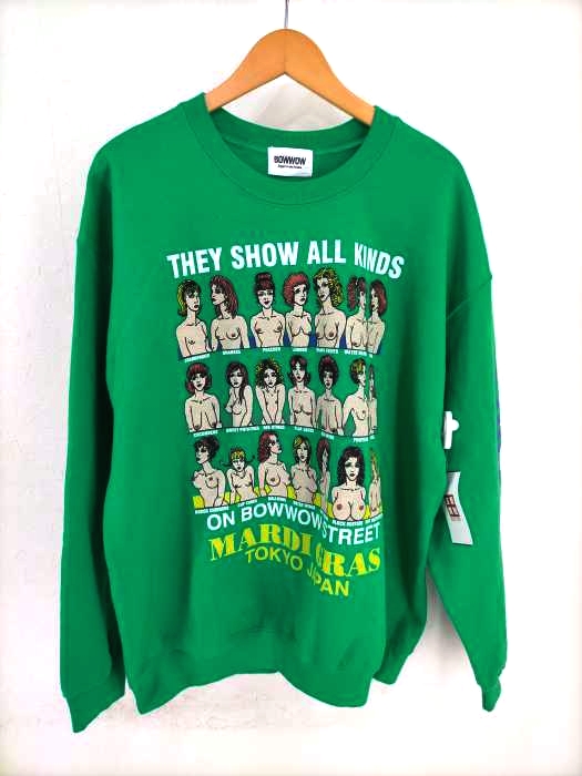 BOWWOW（バウワウ） TITS CREW SWEAT メンズ トップス