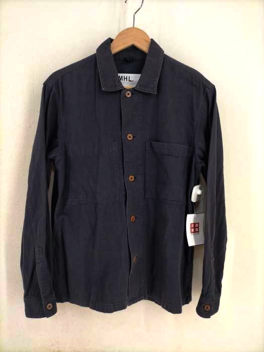 MHL.（エムエイチエル） コットンワークシャツ メンズ トップス