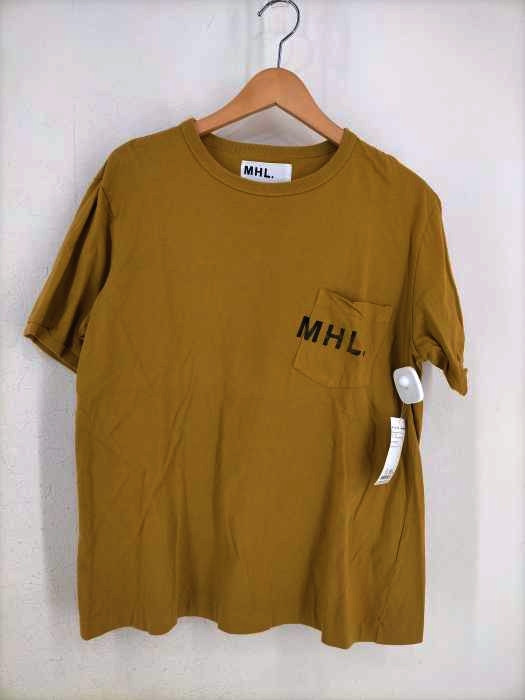 MHL.（エムエイチエル） 18SS 別注LOGO T-SHIRTS メンズ トップス