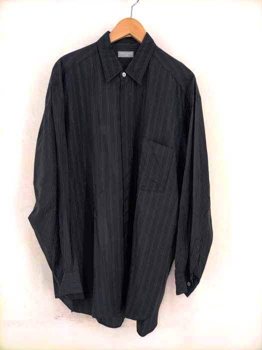 COMME des GARCONS HOMME（コムデギャルソンオム） 80S 袖切替ストライプレーヨンシャツ オーバーサイズ メンズ トップス