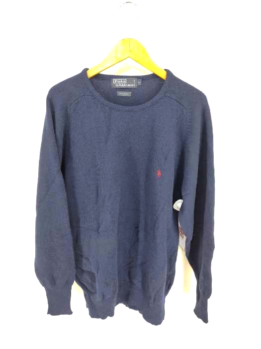 Polo by RALPH LAUREN（ポロバイラルフローレン） 90S ポニー刺繍ウールニット メンズ トップス