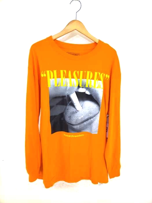 PLEASURES（プレッシャー） TOTAL FREEDOM 長袖Tシャツ メンズ トップス