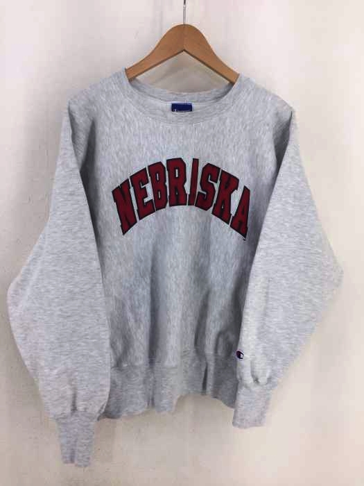 Champion（チャンピオン） REVERSE WEAVE NEBRASKA クルーネックスウェット メンズ トップス
