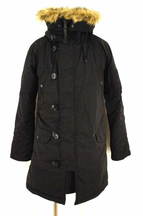 ALPHA INDUSTRIES (アルファインダストリーズ) N-3B ミリタリージャケット メンズ アウター