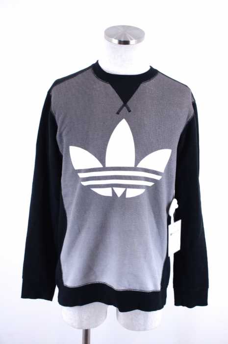 adidas Originals (アディダスオリジナルス) プリントクルーネックスウェット メンズ トップス