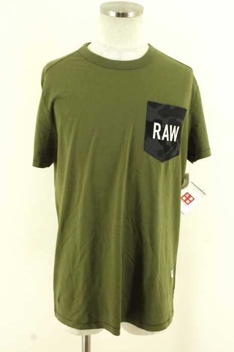 G-STAR RAW （ジースターロー） ポケット付きTシャツ メンズ トップス