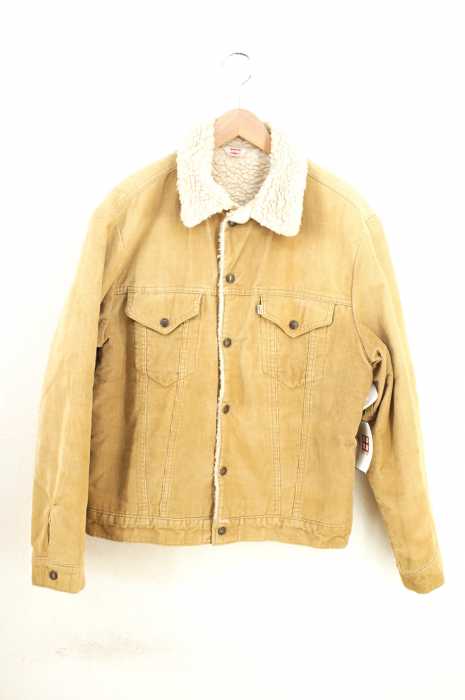 Levi's (リーバイス) 80S USA製 コーデュロイ ボアランチジャケット メンズ アウター