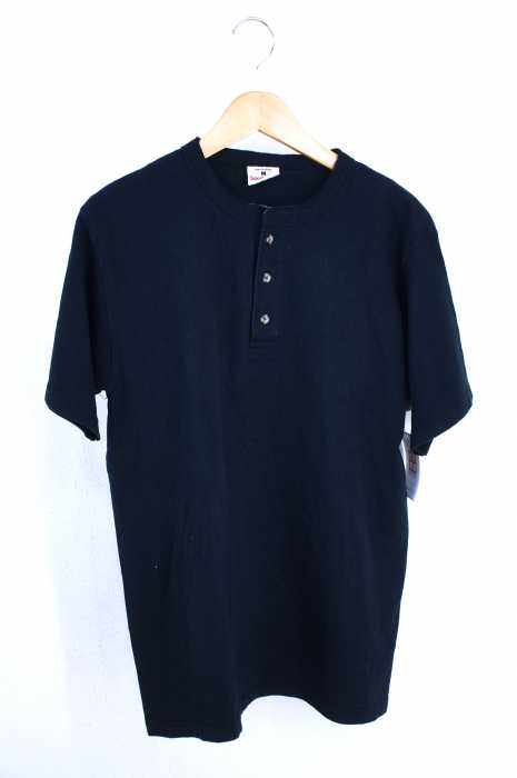 GOODWEAR （グッドウェア） USA製ヘビーオンスヘンリーネックS/S TEE メンズ トップス