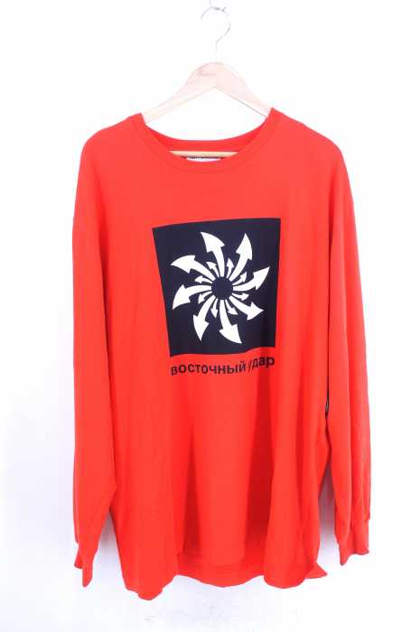 Gosha Rubchinskiy （ゴーシャラブチンスキー） 18SS  Arrows Oversize L/S Shirt メンズ トップス