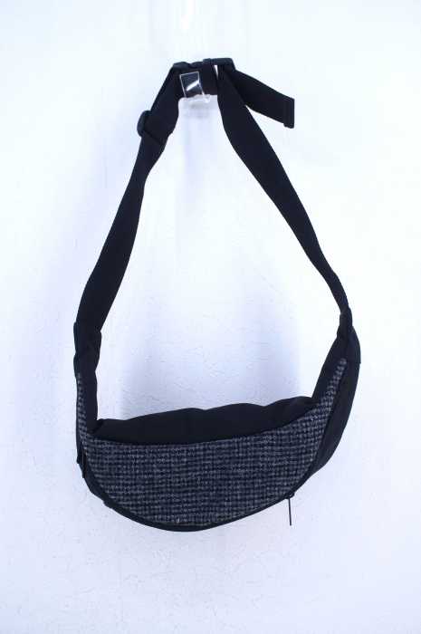 Manhattan Portage × Harris Tweed（マンハッタンポーテージ ハリスツイード） ツイード切替ボディバッグ メンズ バッグ
