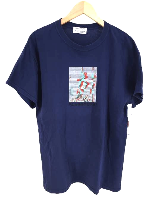 FLAGSTUFF（フラッグスタフ） プリントクルーネックTシャツ メンズ トップス
