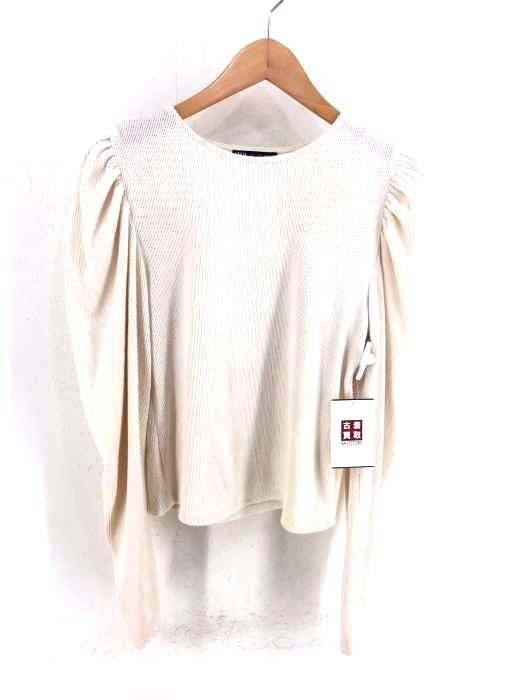 ZARA（ザラ） パプスリーブカットソー レディース トップス