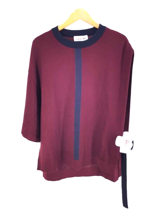 CULLNI(クルニ) 20SS アシンメトリー片袖ニット メンズ トップス