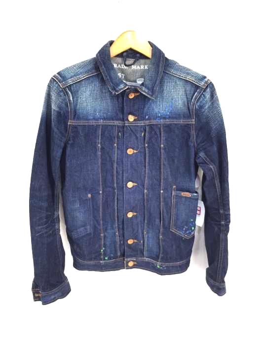 Diesel Industry（ディーゼルインダストリー） ペイント加工　デニムジャケット メンズ アウター