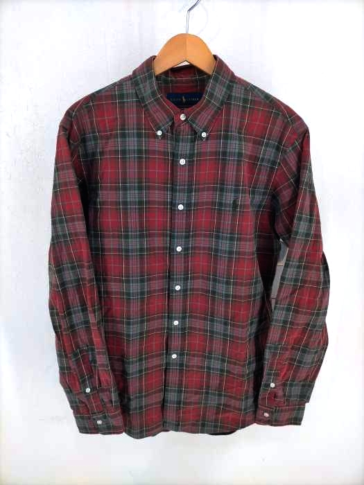 RALPH LAUREN（ラルフローレン） CUSTOM FIT チェック柄ボタンダウンシャツ メンズ トップス