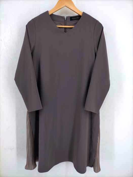closet story UNITED ARROWS LTD（ユナイテッドアローズ） サイドプリーツワンピース レディース ワンピース