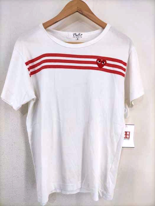 PLAY COMME des GARCONS(プレイコムデギャルソン) クルーネックTシャツ メンズ トップス