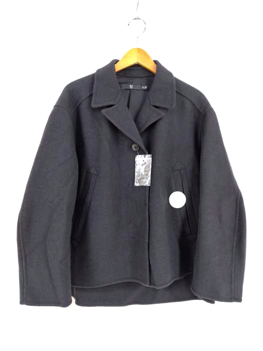 UNIQLO+J（ユニクロプラスジェ） 21AW ダブルフェイスシャツジャケット レディース アウター