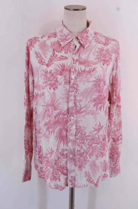 JOURNAL STANDARD L'essage（ジャーナルスタンダードレサージュ） 14SS シャングリラプリントレーヨンシャツ レディース トップス