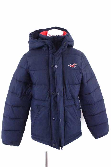 Hollister （ホリスター） 裏フリースナイロンジップアップジャケット メンズ アウター